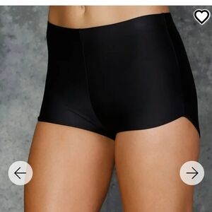 Blackmilk Clothing Matte Black Bummers Size XL